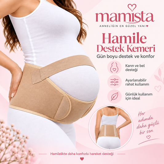 MAMİSTA™ Hamile Bel & Karın Destek Korsesi
