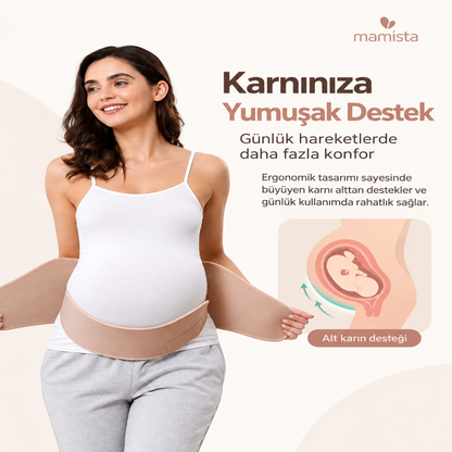 MAMİSTA™ Hamile Bel & Karın Destek Korsesi